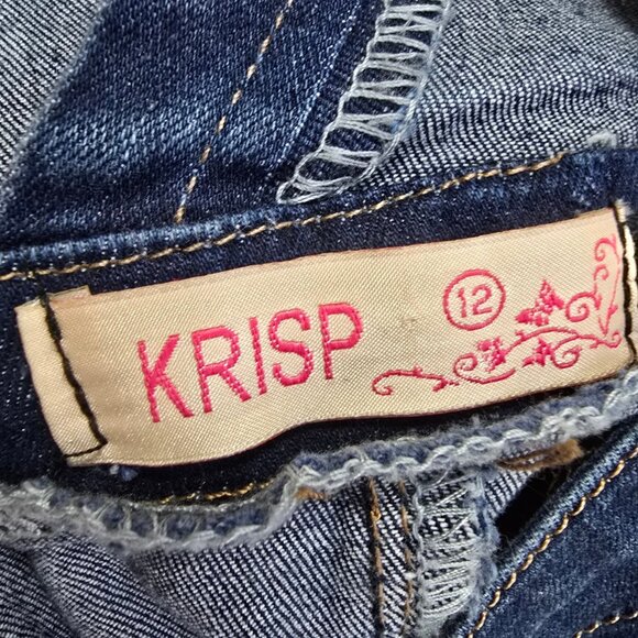 Krisp Denim Maternity Overalls Size L - Picture 8 of 9